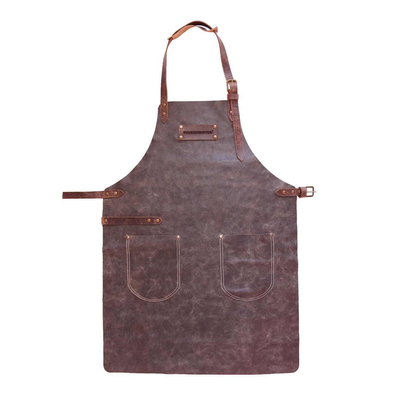 Feuermeister Premium Lederschürze anthrazit