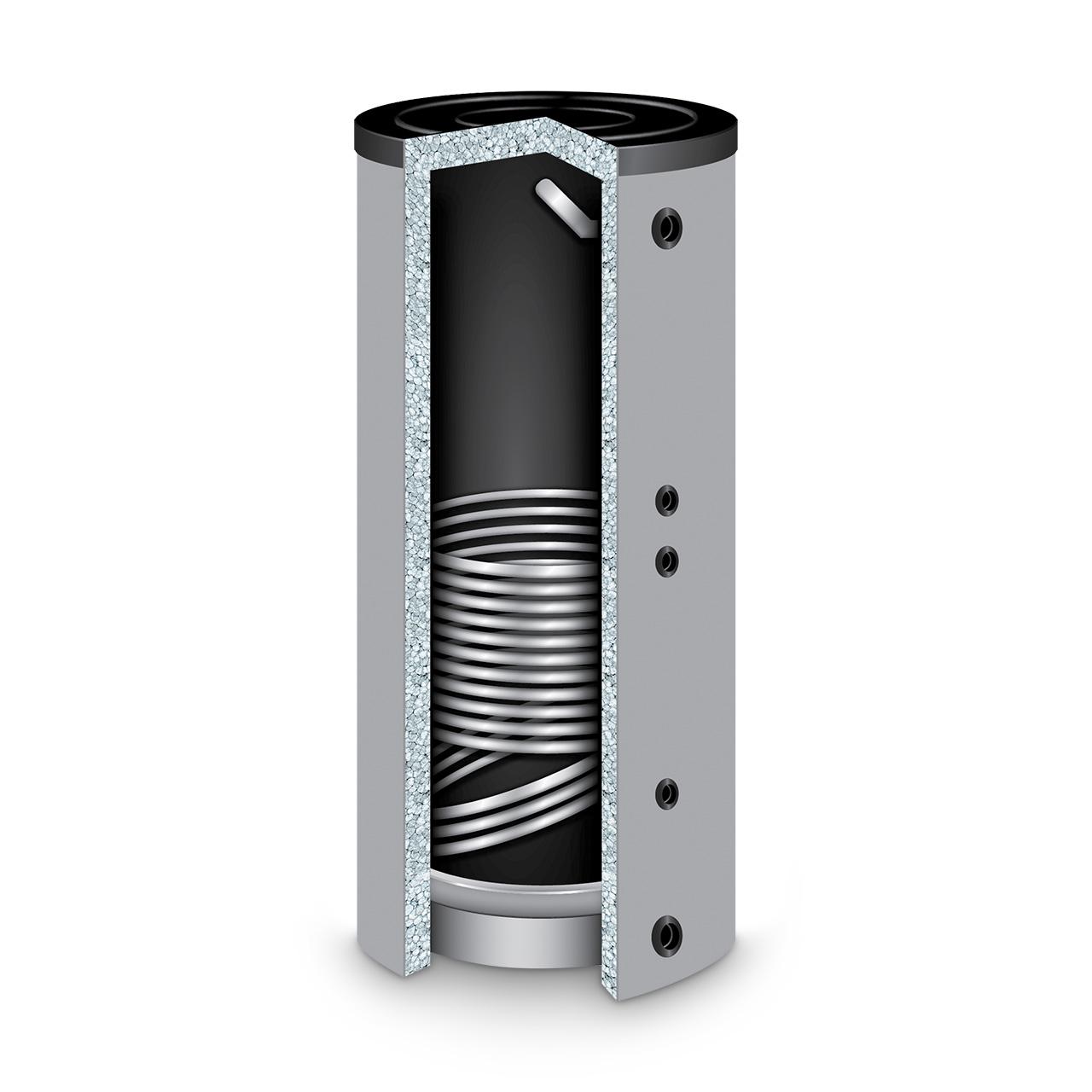 Standspeicher TWL Typ ES 150 l mit Wärmetauscher