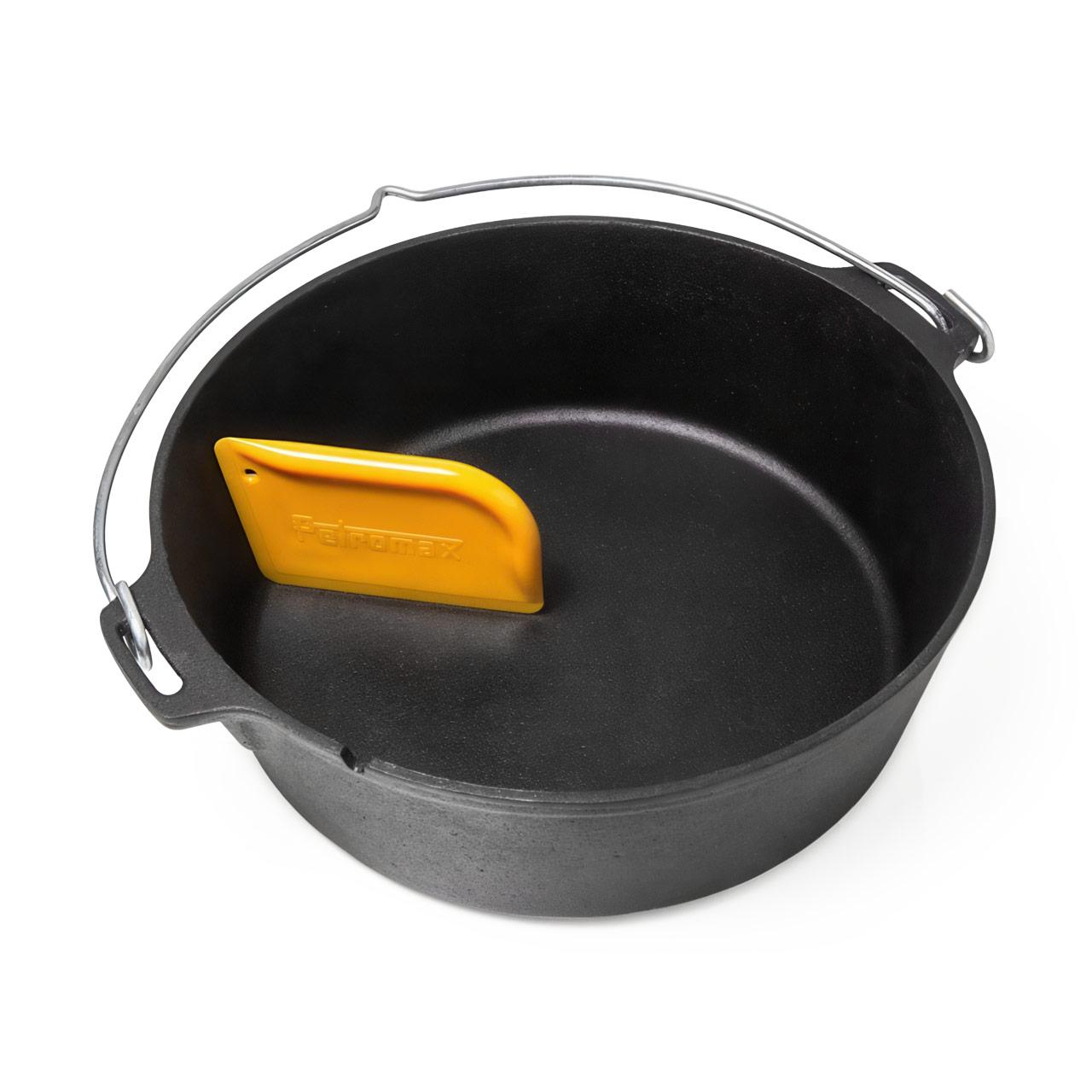 Petromax Schaber für Feuertöpfe & Pfannen, Hitzebeständig bis 120 °C