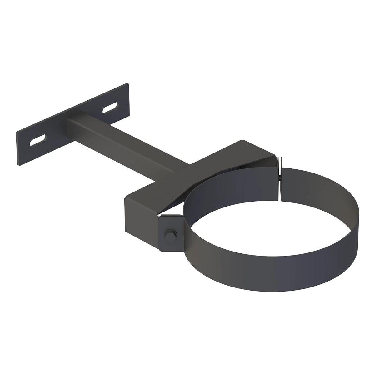 Jeremias DW-BLACK Wandabstandshalter verstellbar - Wandabstand: 50-250mm - für Schornstein-Innendurchmesser: 150mm