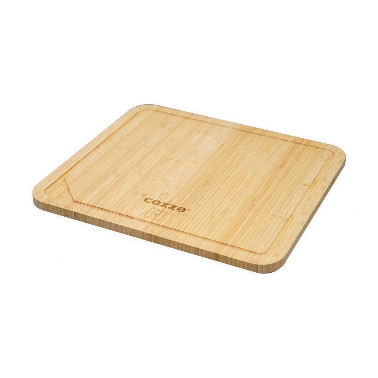 Cozze Elements XL  Schneidebrett aus Bambus, 49x54 cm