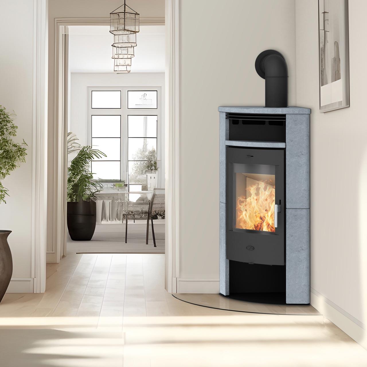Kaminofen Fireplace Malta Speckstein 6 kW