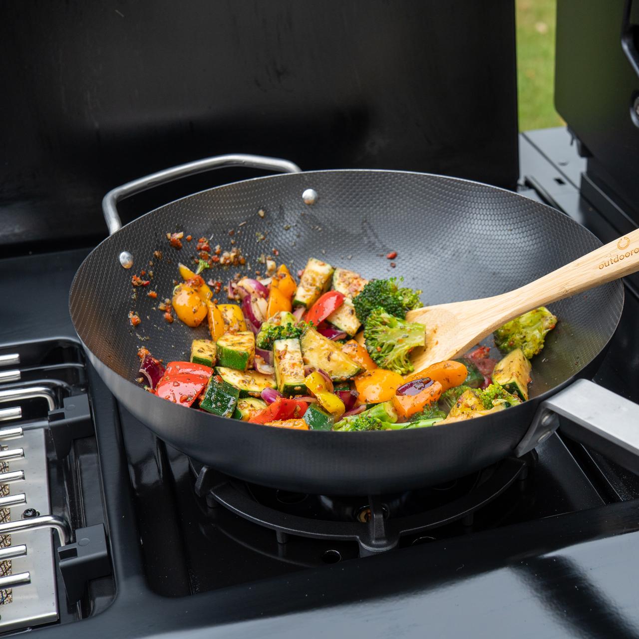 Einbaugrill Outdoorchef Heat X-245 H mit Blazing- & Cooking Zone