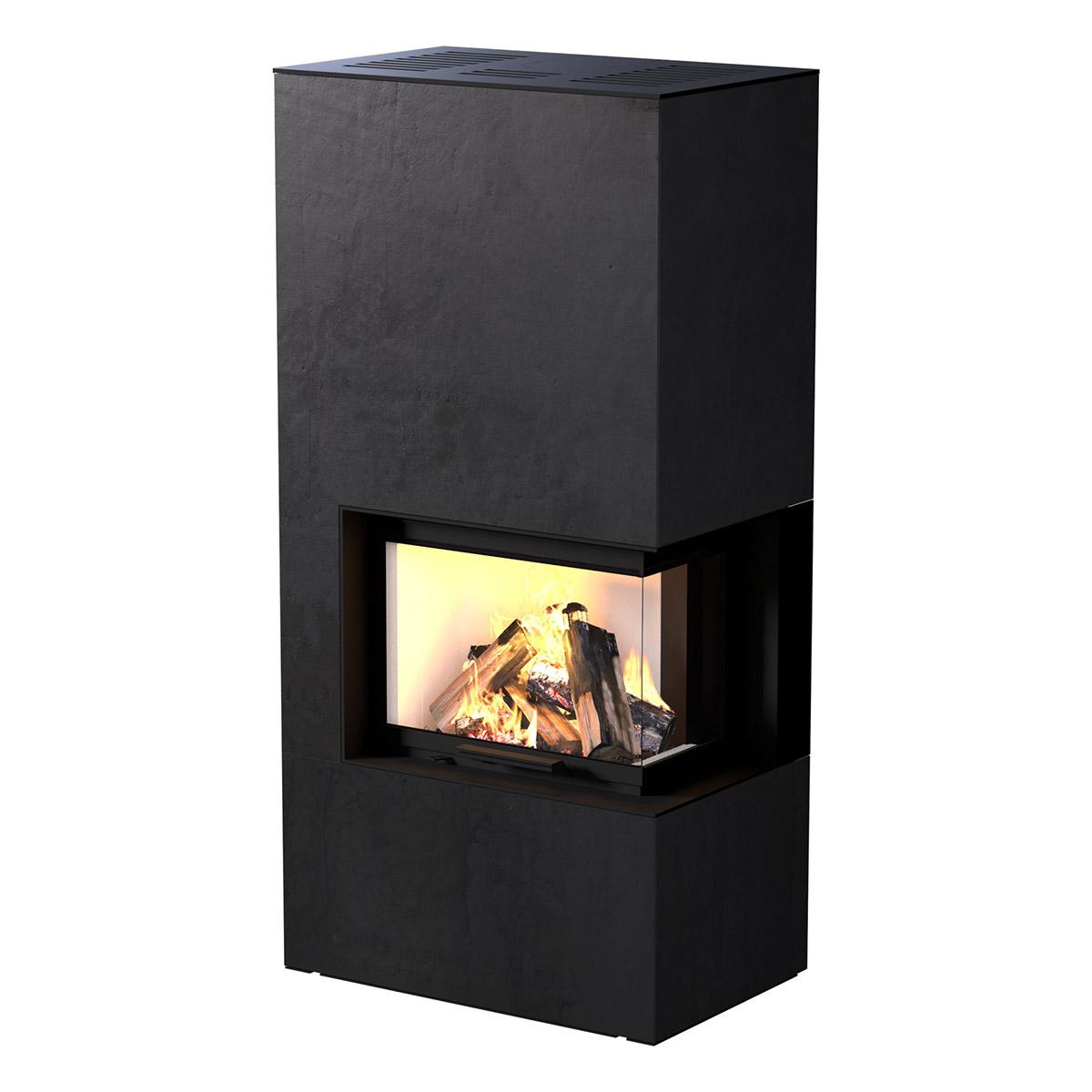 Kaminofen Neocube C10 Steel Edition mit 7,8 kW