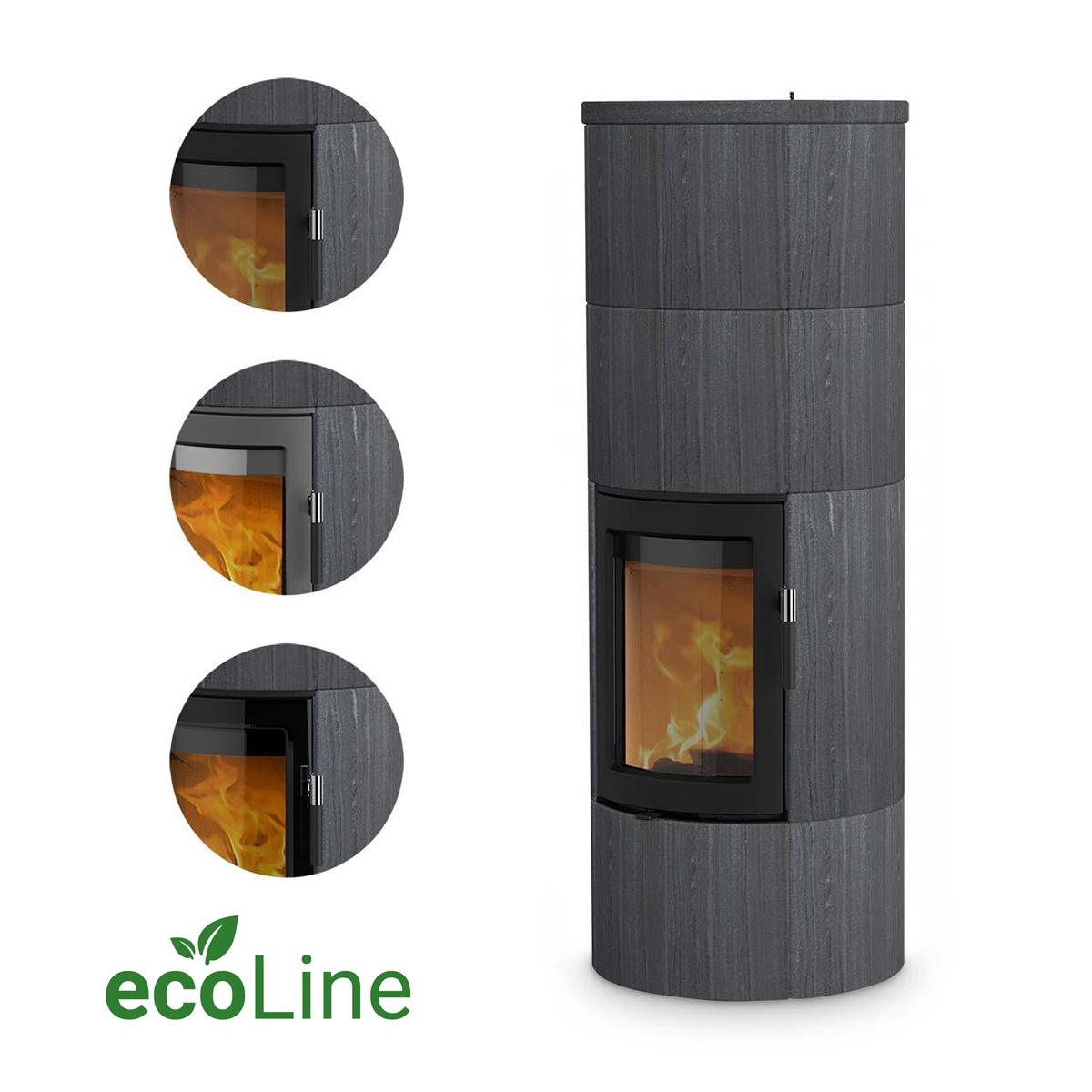 Speicherofen Lotus Maestro 2 Indian Night ecoLine 6,7 kW