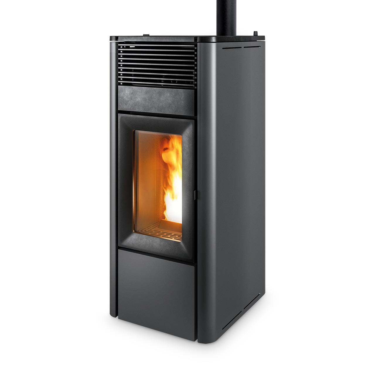 Pelletofen MCZ Teia Comfort Air 10 UP! 10 kW - Ausführung: Dark metal_308