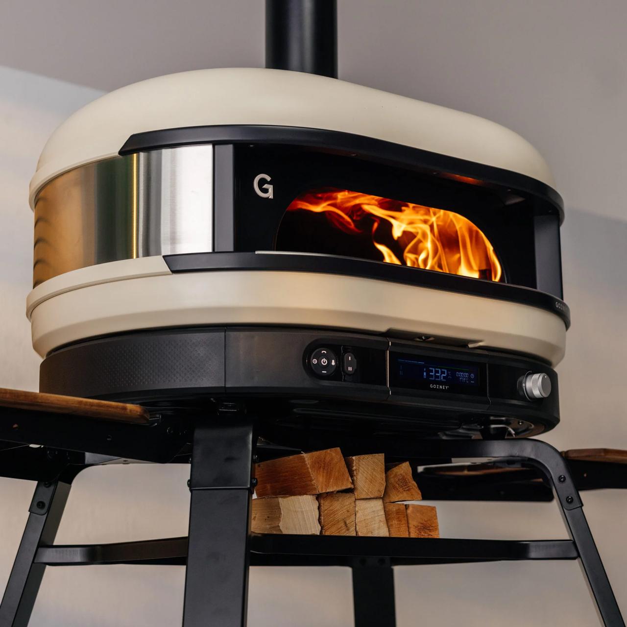 Pizzaofen Gozney Dome Gen 2.0 Bundle inkl. Abdeckhaube, Tür & Pro Heber XL - Ausführung: Bone