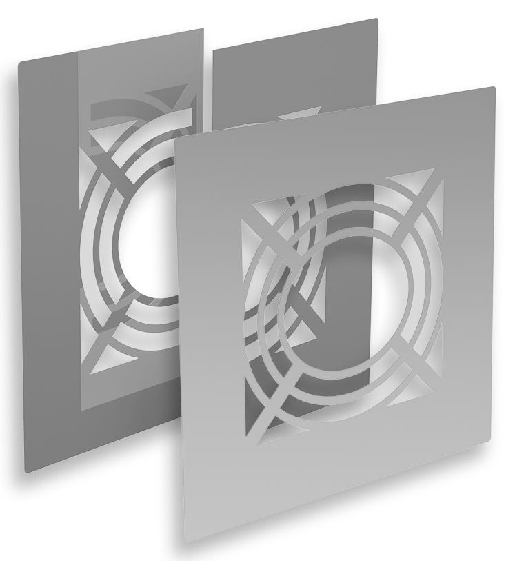 Jeremias DW Deckenblende für Hinterlüftung individuell 1-65°