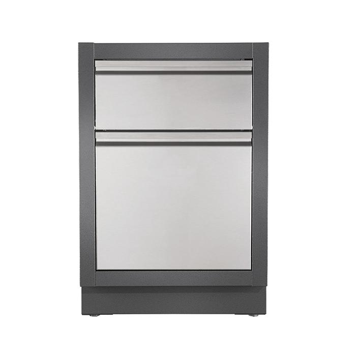 Outdoorküche Napoleon Oasis Mülleimer und Küchenrollen-Schrank