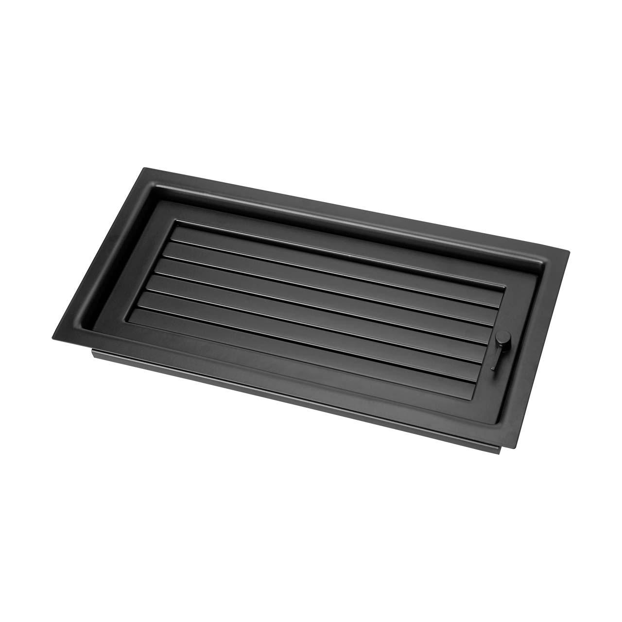 CB-Tec Deckengitter Schwarz - Ausführung: 35x15 cm