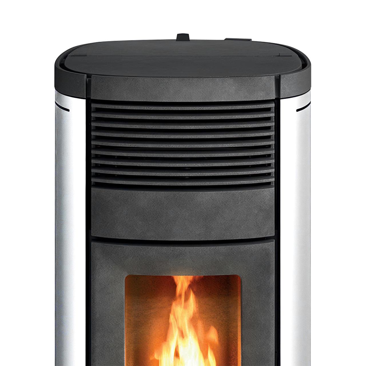 Pelletofen MCZ Musa Air Matic 10 Core R 10 kW - Ausführung: White metal_302