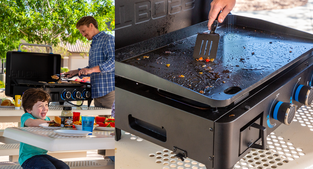Plancha Grill Reinigungskomfort