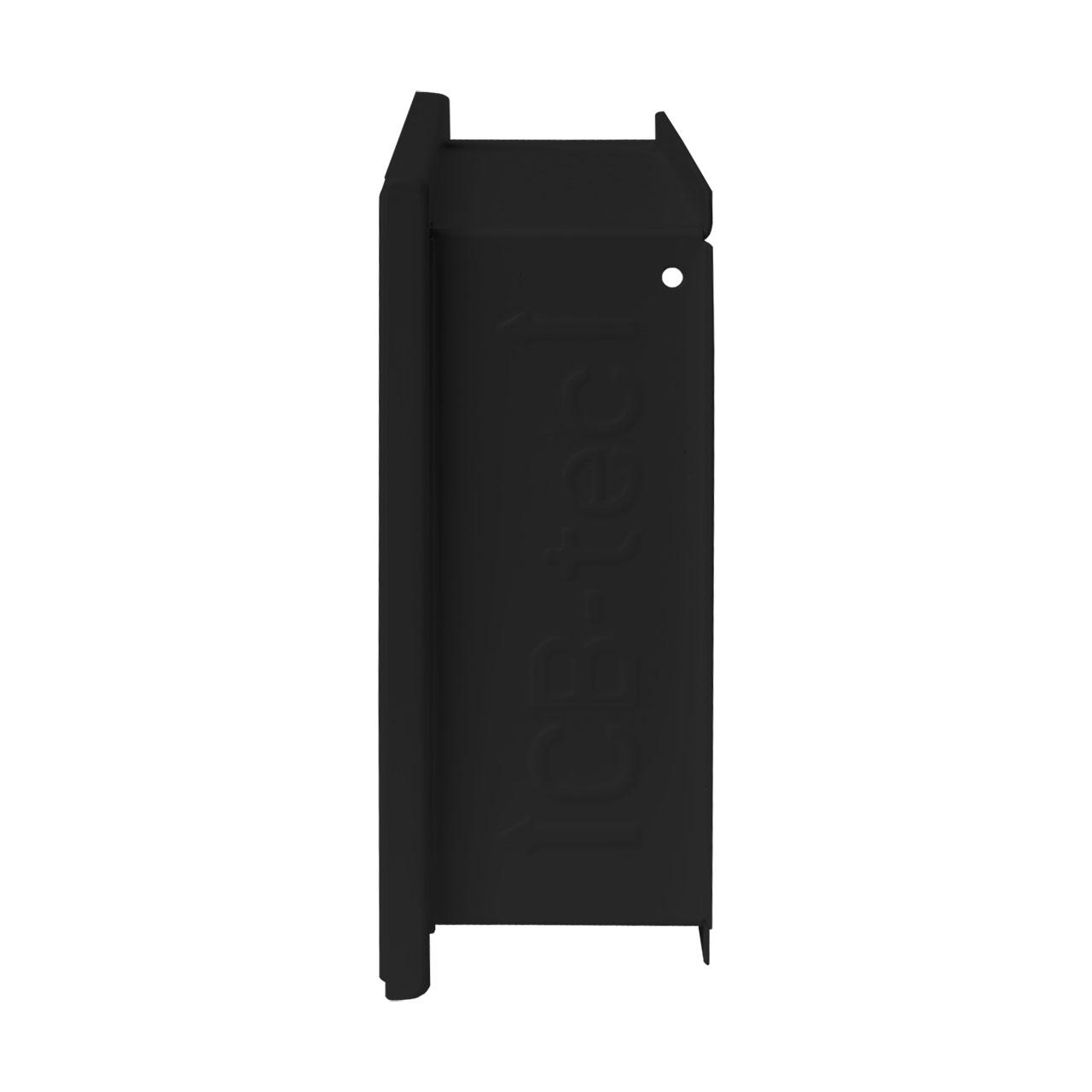 Lüftungsgitter CB-Tec Kaltluftgitter putzbündig Schwarz - Ausführung: 45x23 cm