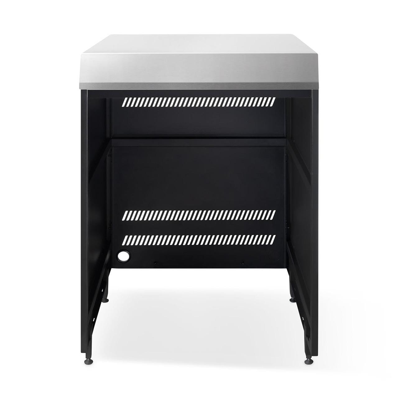 Outdoorküche Otto Wilde Plattform Modul für Einbaukühlschrank, Fridge Ready Module - Ausführung: Türanschlag Links