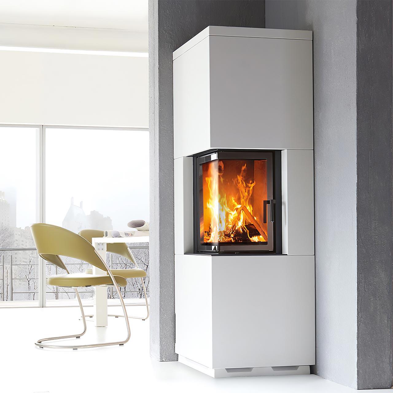 Kaminbausatz Camina S3 mit 7 kW - Türausführung: schwenkbar, Türanschlag rechts