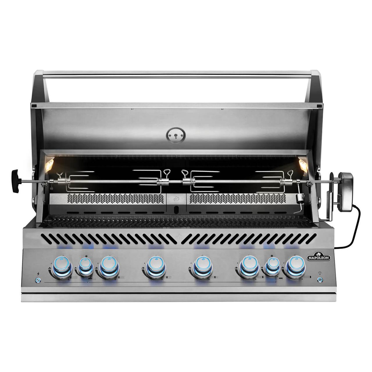 Napoleon Einbau Gasgrill 700-Series 44 Zoll Edelstahl BIG44RBPSS-1 für Outdoorküche inkl. Drehspieß