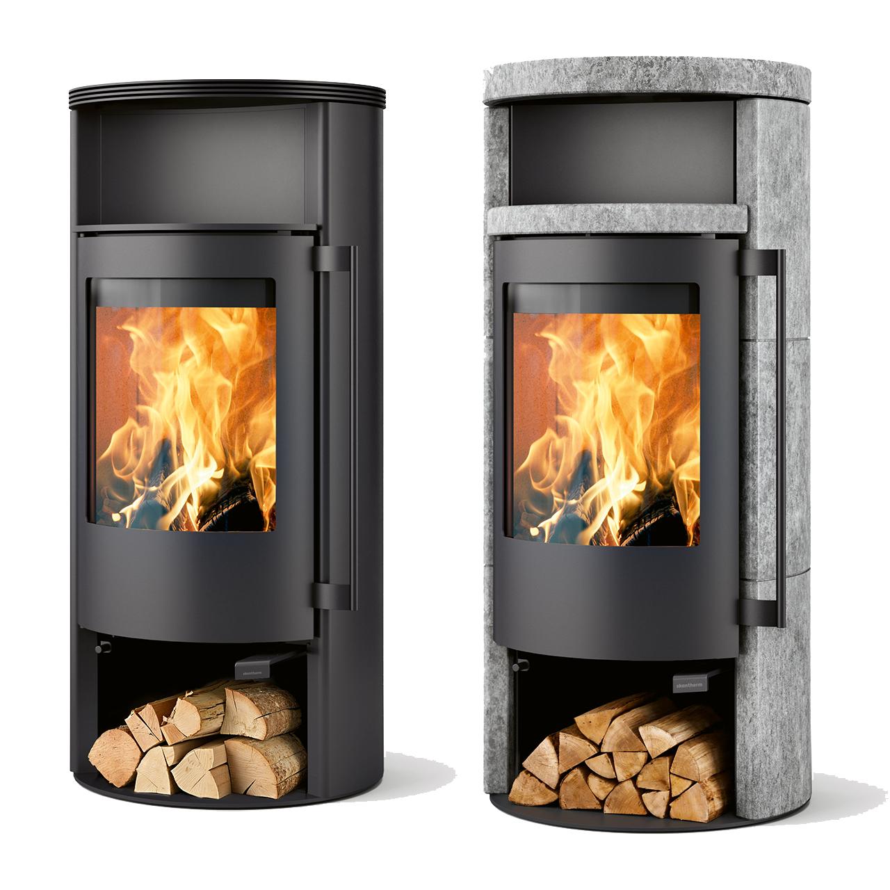 Kaminofen Skantherm Merano 2.0, 6,4 kW mit Komfortgriff