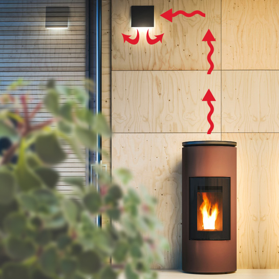 MCZ Comfort Air – Eine Technologie für Warmluftverteilungen