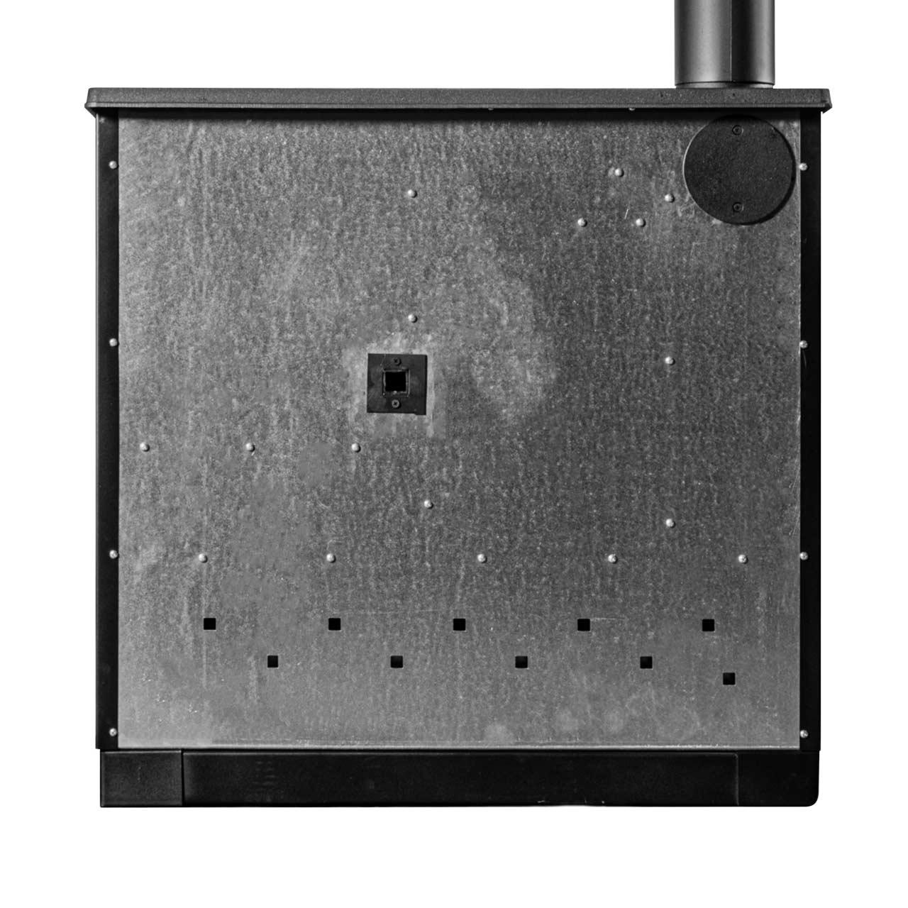 Holzherd Globe Fire Alhena Links 6,6 kW - Ausführung: Creme