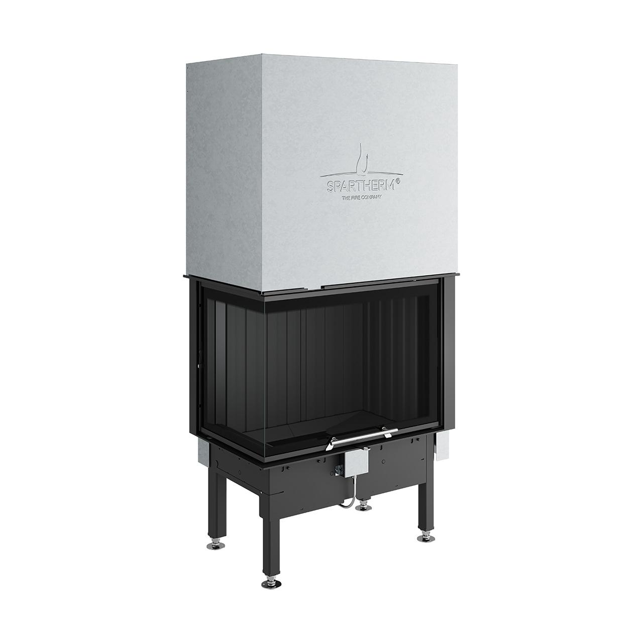 Kamineinsatz Spartherm Varia 2L-68h, L-Form-Kamin 9,6 kW - Ausführung:  Abgasanschluss Ø 250 mm