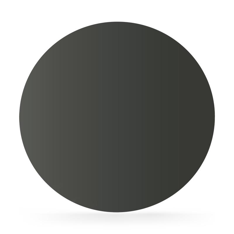 Stahl Bodenplatte Grau Kreis Funkenschutz Platte Kamin Ofen