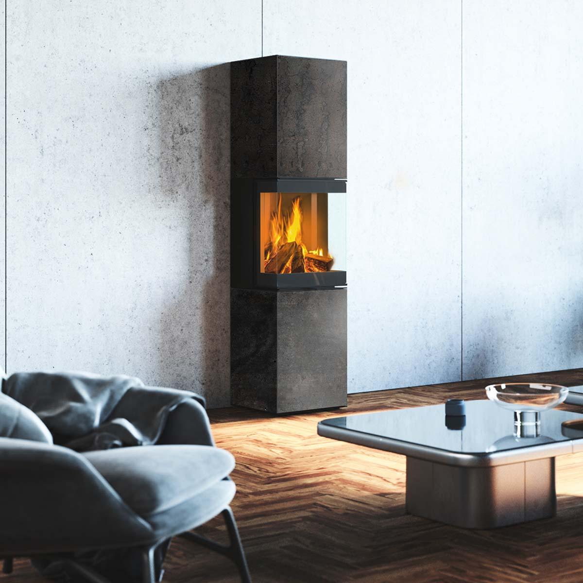 Kaminofen Neocube S30XL Steel Edition mit 6 kW