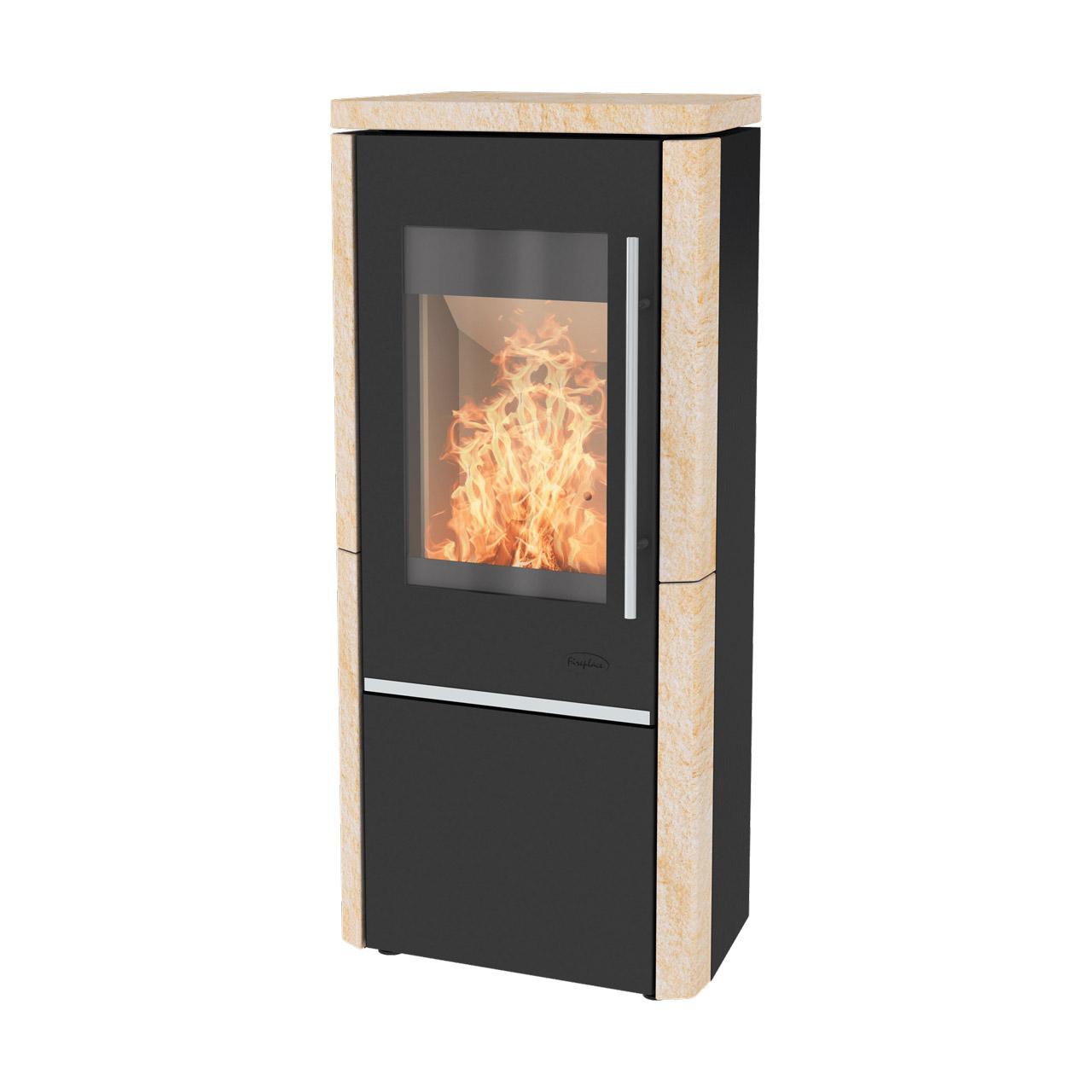 Kaminofen Fireplace Elite Oregon 6,9 kW - Ausführung: Sandstein