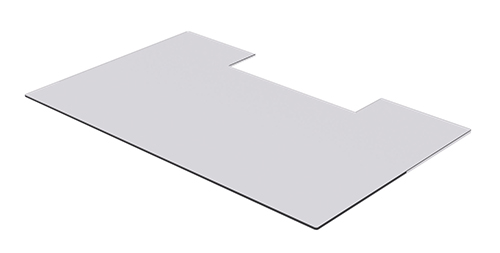 Glas Vorlegeplatte