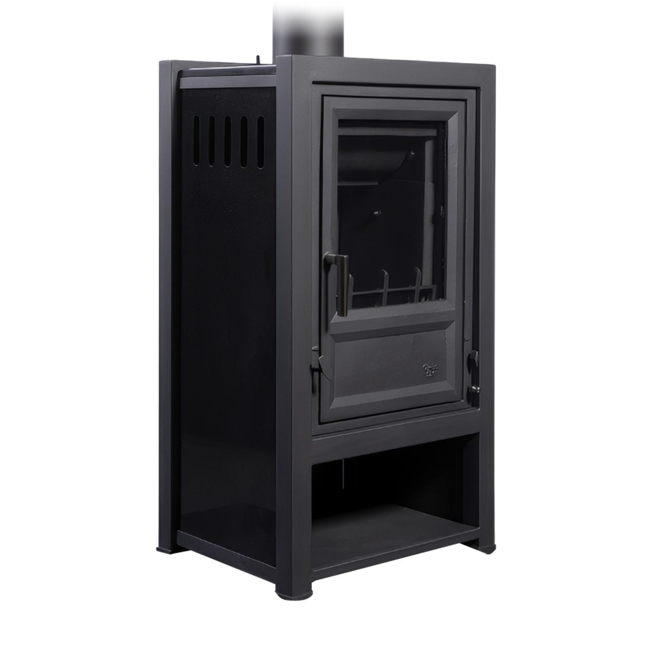 Gussofen Globe Fire Luna II L 7,9 kW - Ausführung: Granit hochglanz Schwarz