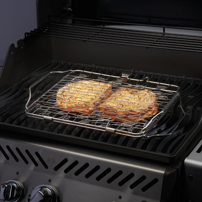 Grillzubehör Napoleon Fisch- und Gemüsehalter klappbar