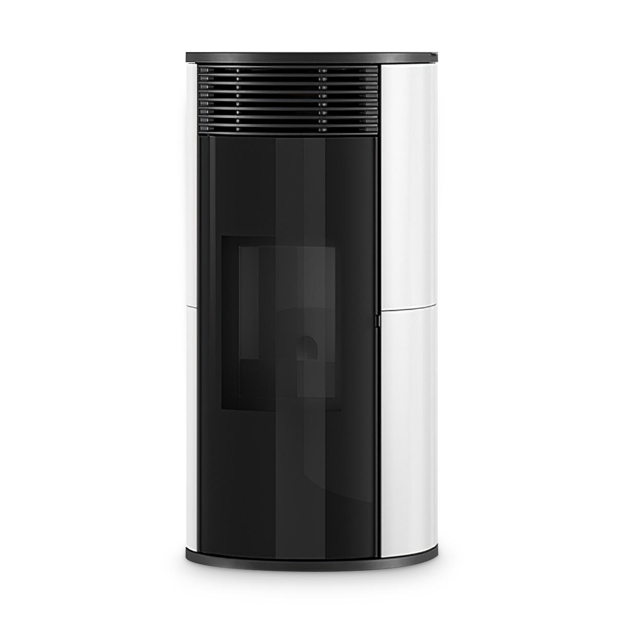 Pelletofen wasserführend MCZ PAD Hydro Matic 18 R 17,7 kW - Ausführung: 102 Plain White ceramic