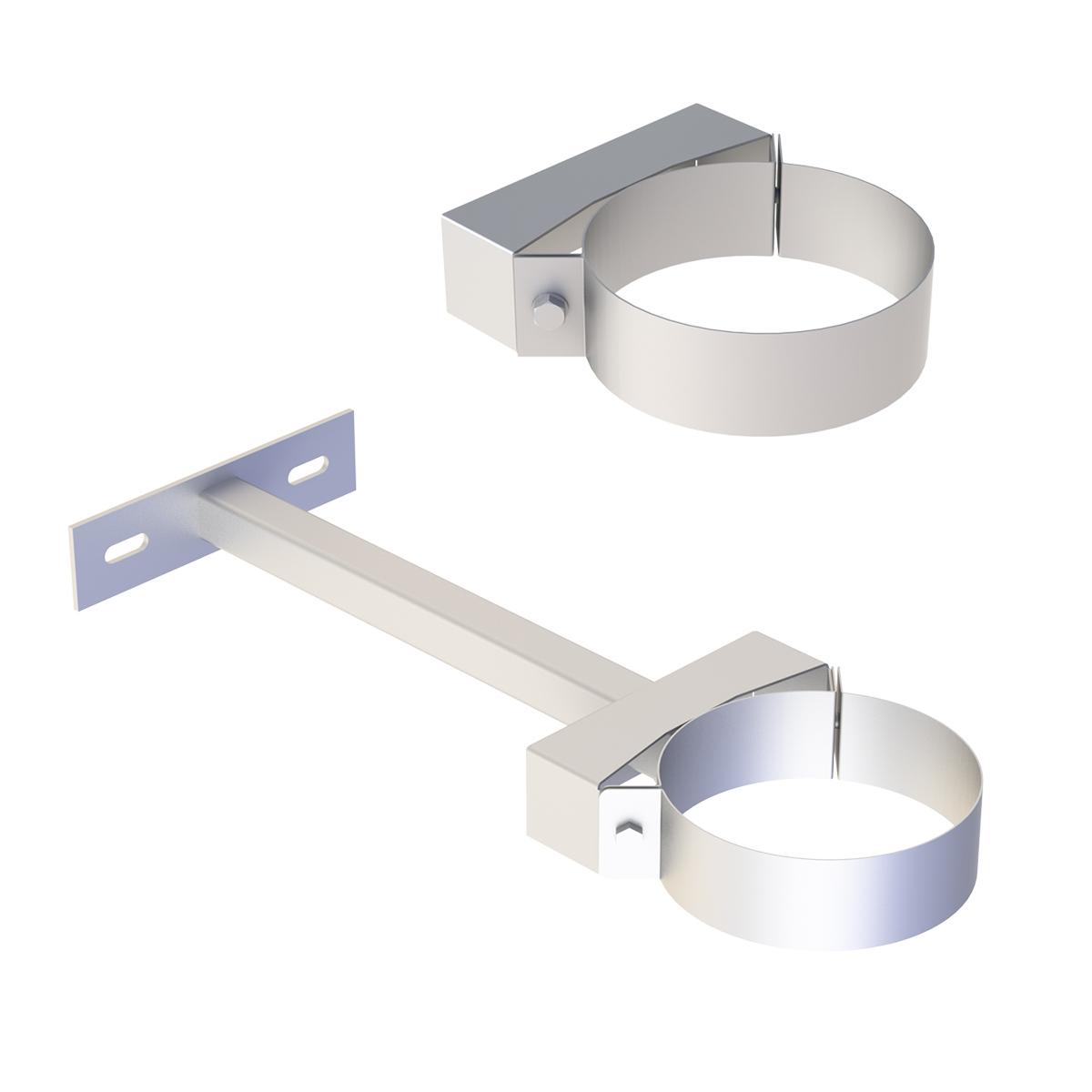 Jeremias EW Wandhalter - Durchmesser: 80mm - verstellbar: nein