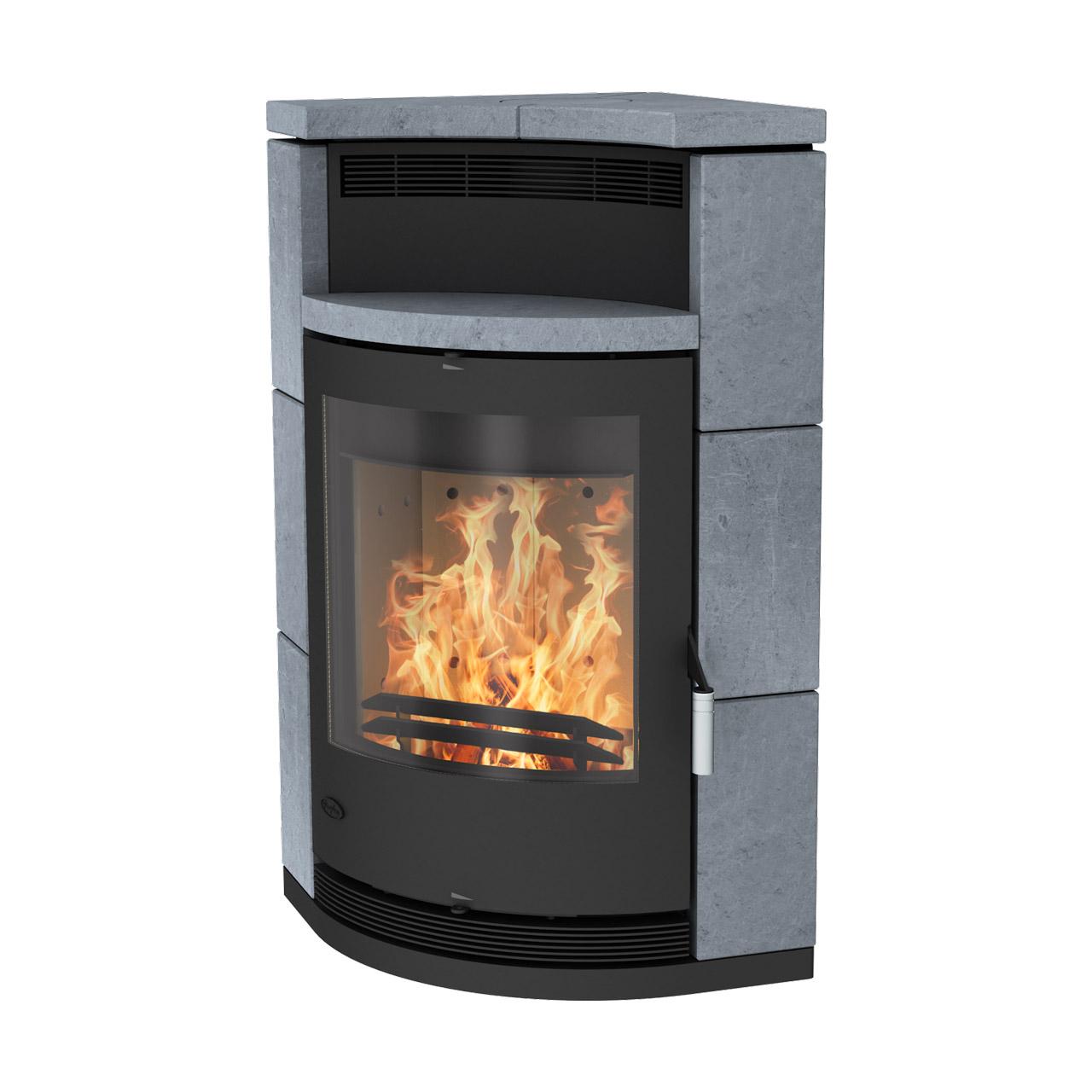 Kaminofen Fireplace Lyon Speckstein 8 kW