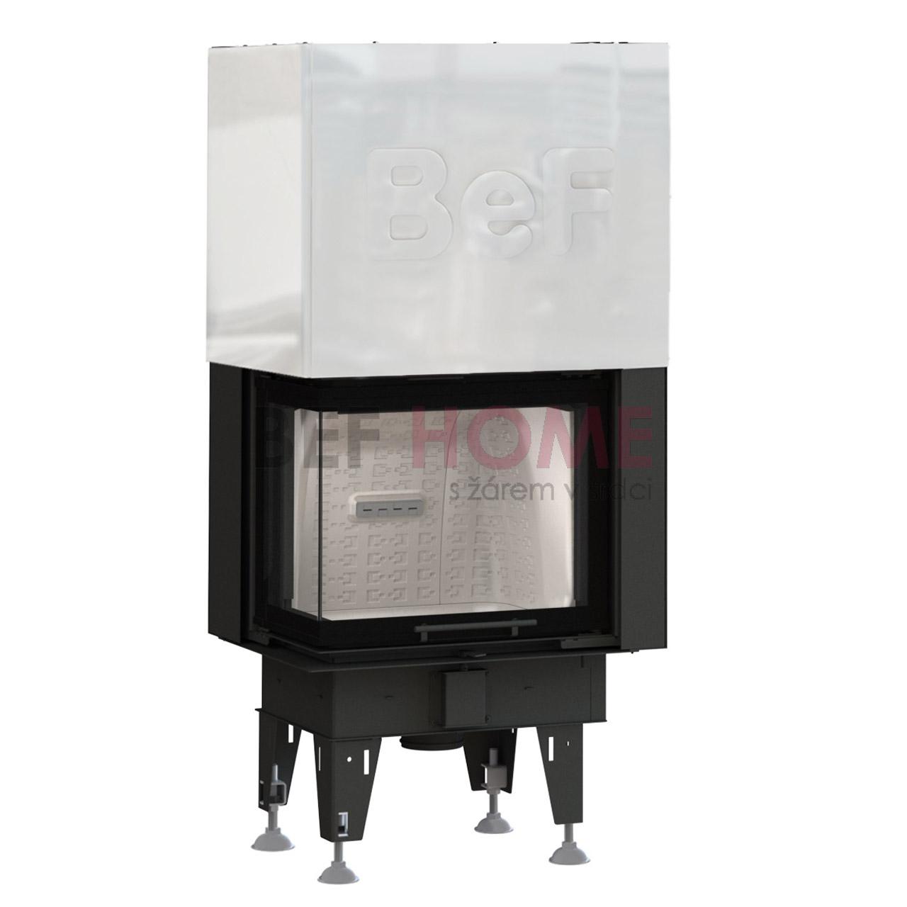 Kamineinsatz BeF Therm V 7 CP/CL 7,4 KW - Ausführung: CL Seitenfenster links