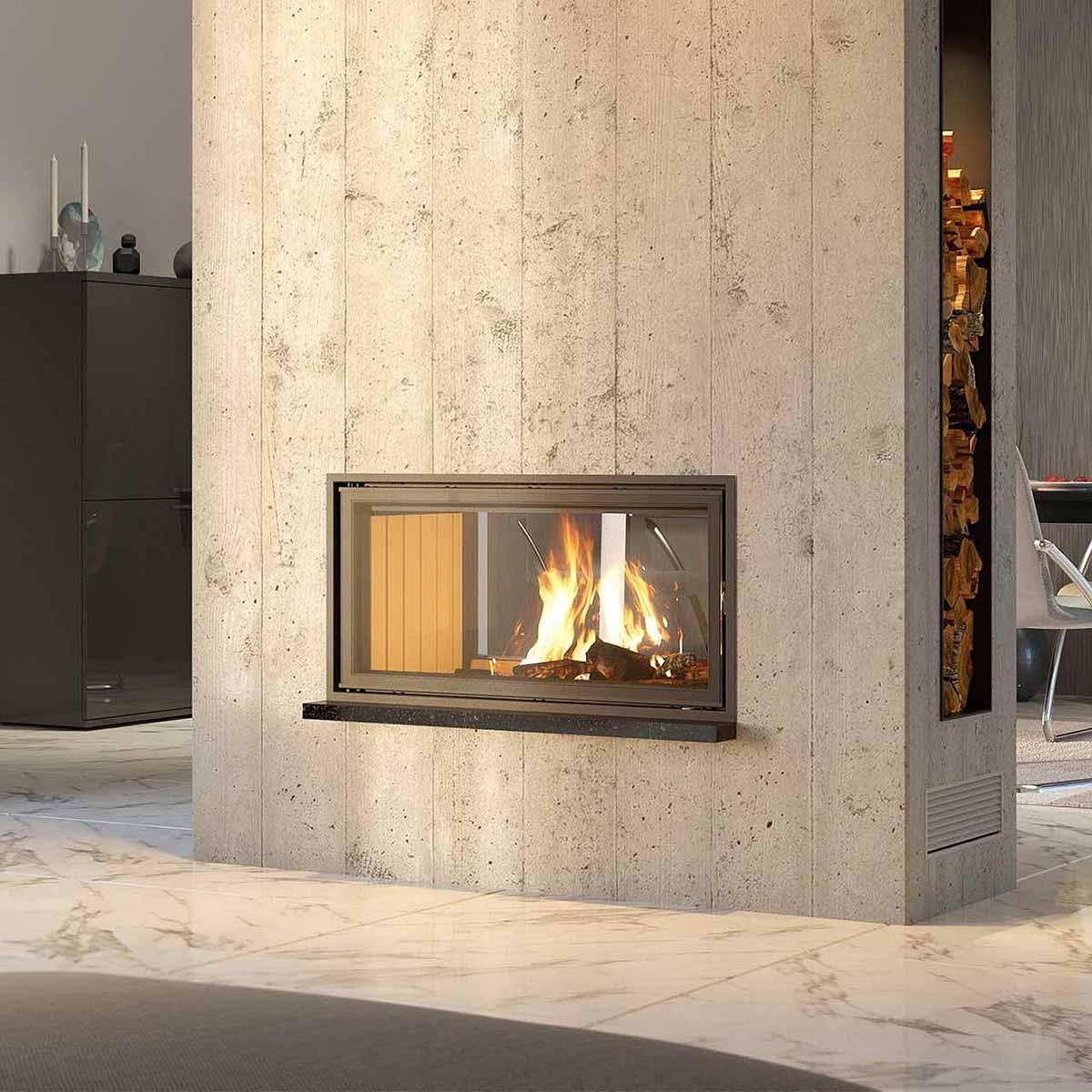 Kamineinsatz wasserführend Spartherm Varia A-FDh H2O 10,4 kW