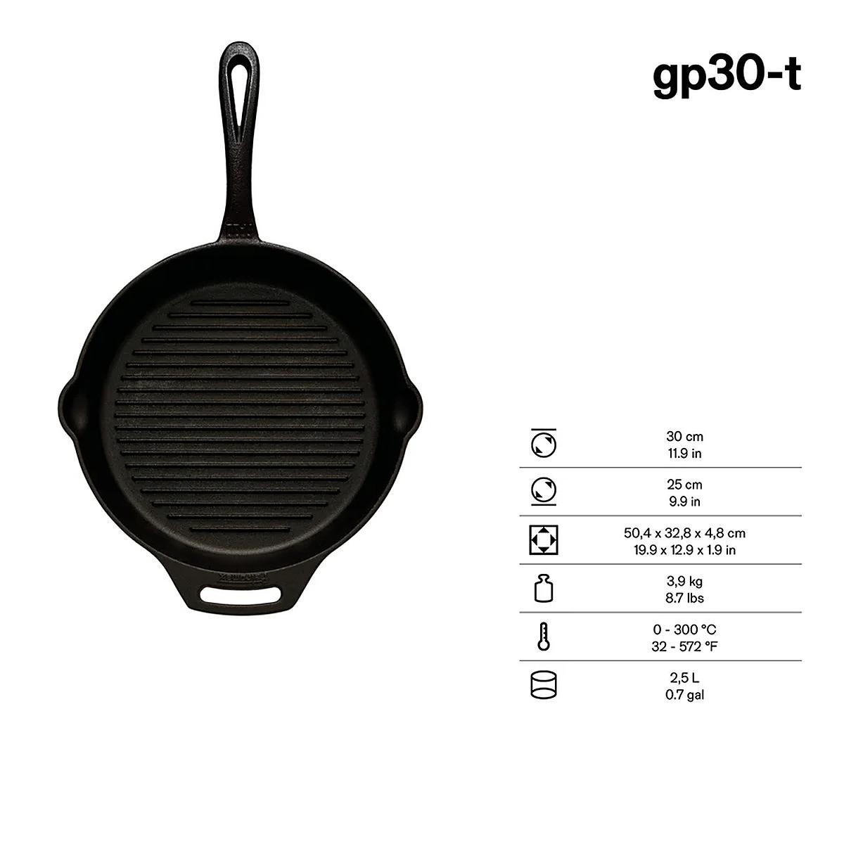 Petromax Grill-Feuerpfanne gp35 - Ausführung: mit Stiel