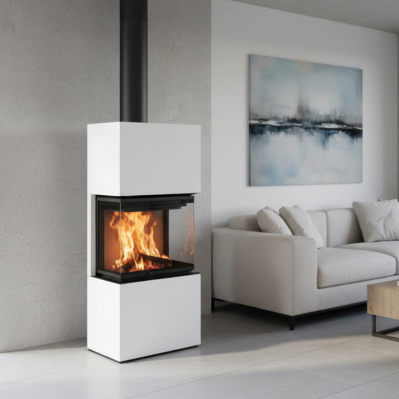 Kaminofen A.Caminetti Scandinavian 65 S WH 7 - 13 kW
