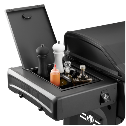 Seitenablage mit integrierter Box