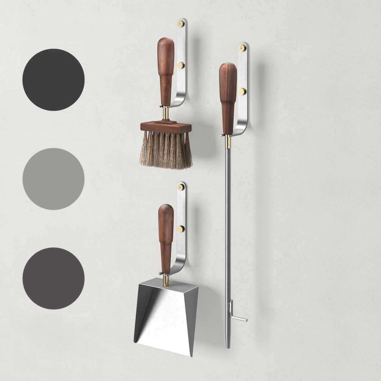 Eldvarm Emma Wall  Schaufel, Bürste und Blow Poker