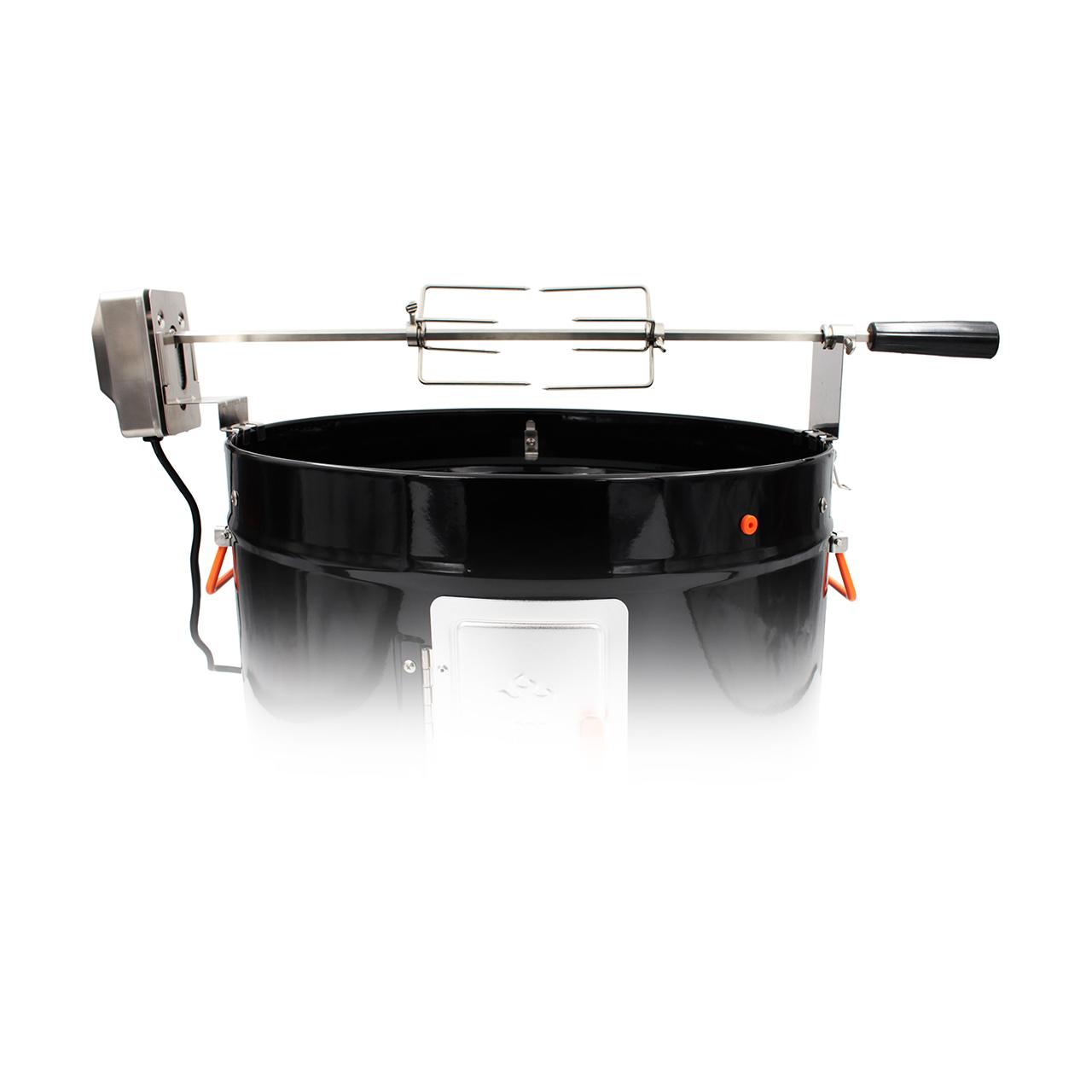 Drehspieß für ProQ Ranger & Frontier BBQ Smoker, Holzkohlegrill