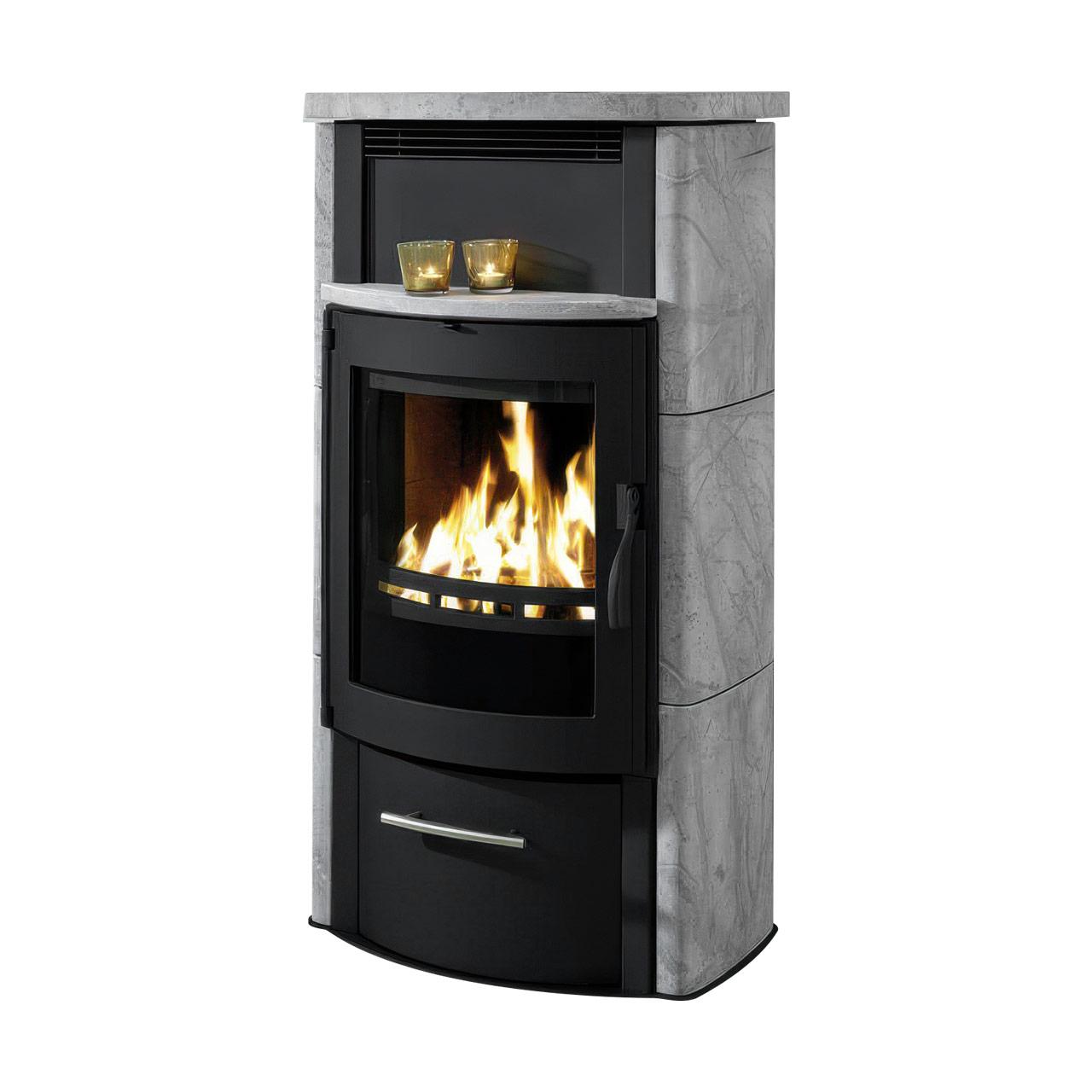 Kaminofen Koppe BS 200 7 kW - Ausführung: Korpus Schwarz