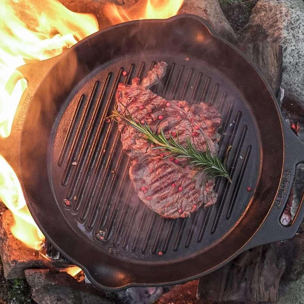 Petromax Grill-Feuerpfanne gp30 - Ausführung: mit zwei Henkeln