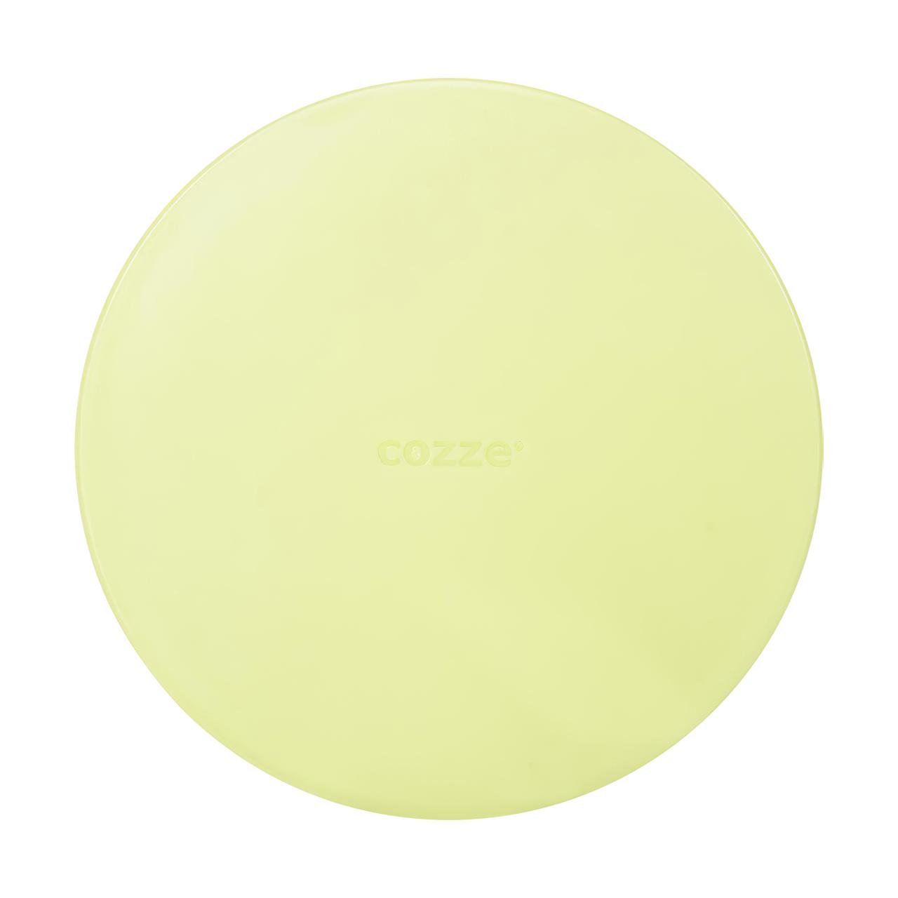 Pizzaofen Zubehör Cozze Kunststoff Pizzabrett  Schneidebrett Ø 35 cm - Ausführung: Hellgrün