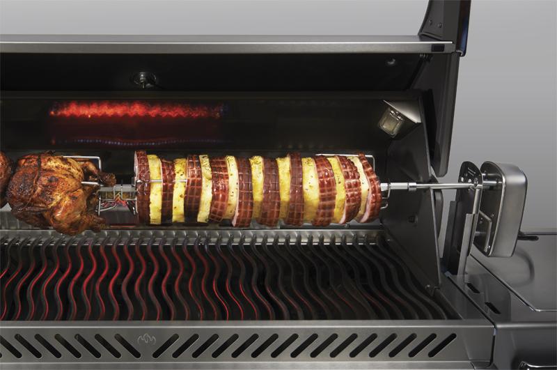 Grillzubehör Napoleon Drehspieß-Set für LE/LEX485 und P/Pro500