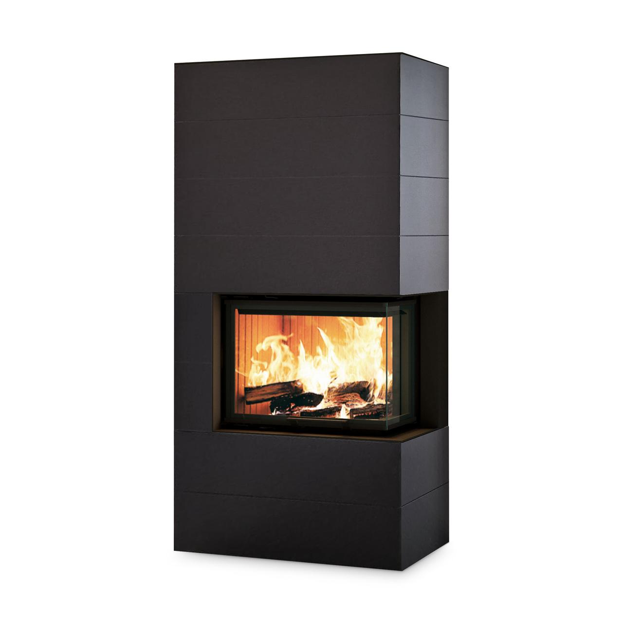 Kaminofen Neocube C10 Black & White Edition 7,8 kW - Ausführung: C10 Nero satin