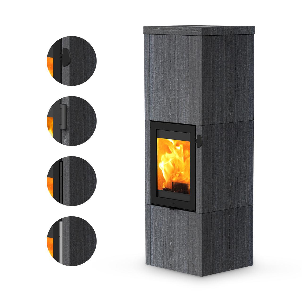 Speicherofen Lotus QM40 Indian Night