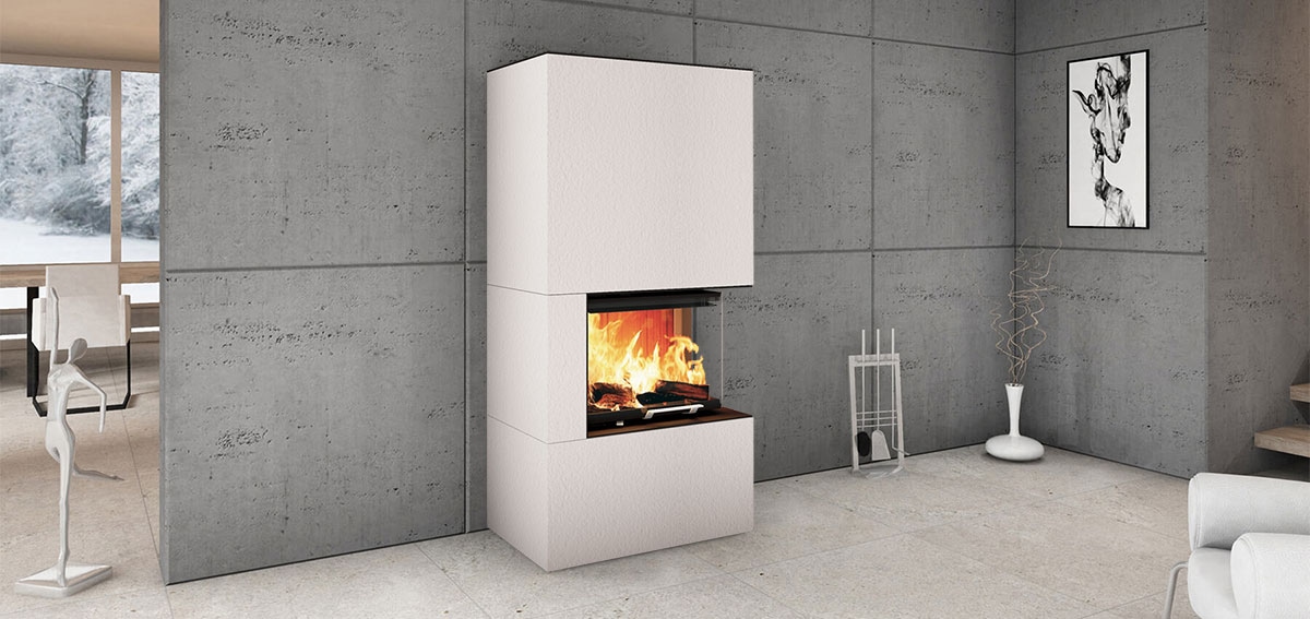 Kaminbausatz Neocube C10 Phedra Montagebeispiel Kaminbausatz Neocube C10 Phedra Montagebeispiel