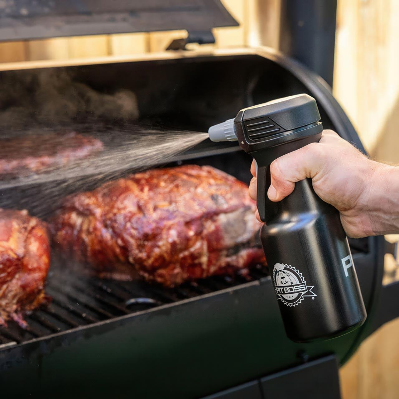 Grillzubehör Pit Boss Sprüh- und Injektionsflasche für Grillmeister