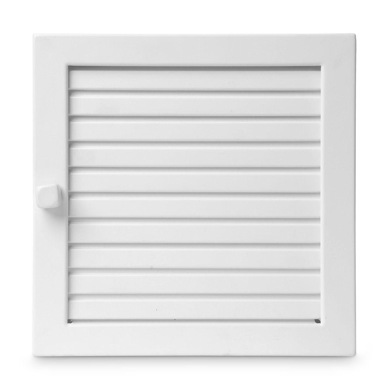 Lüftungsgitter CB-Tec Warmluftgitter Weiß - Ausführung: 20x20 cm