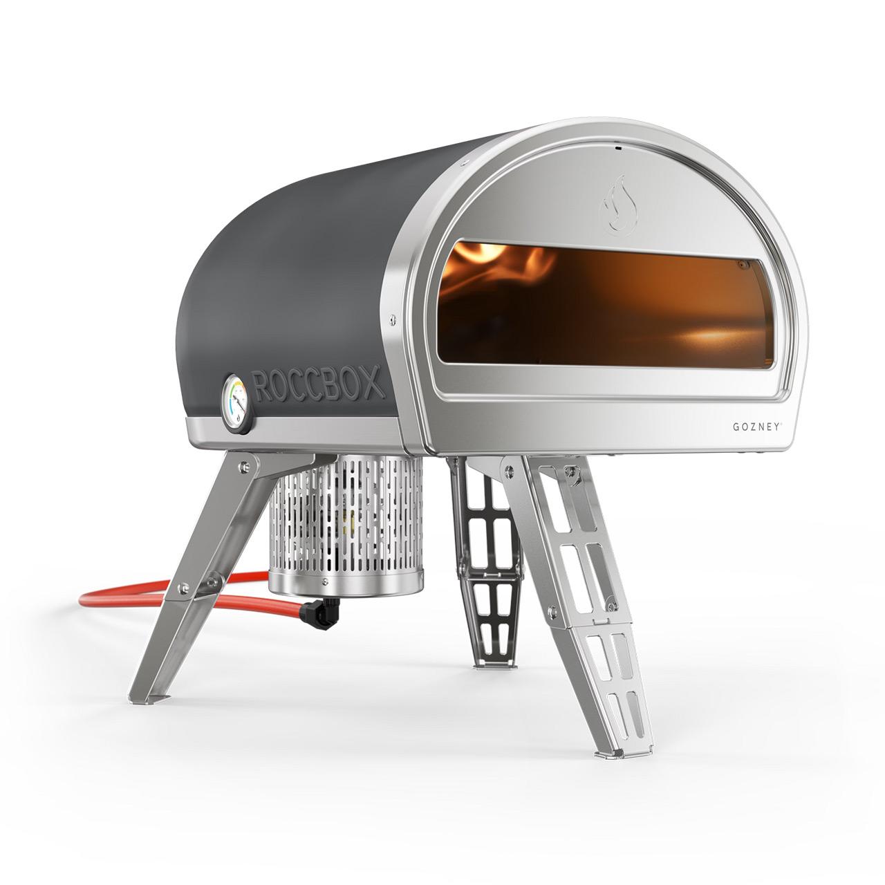 Tragbarer Pizzaofen Gozney Roccbox Starter-Set - Ausführung: Grau